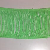 Neon színű hurkolt végű rojt 15 cm hosszúm - VERDE